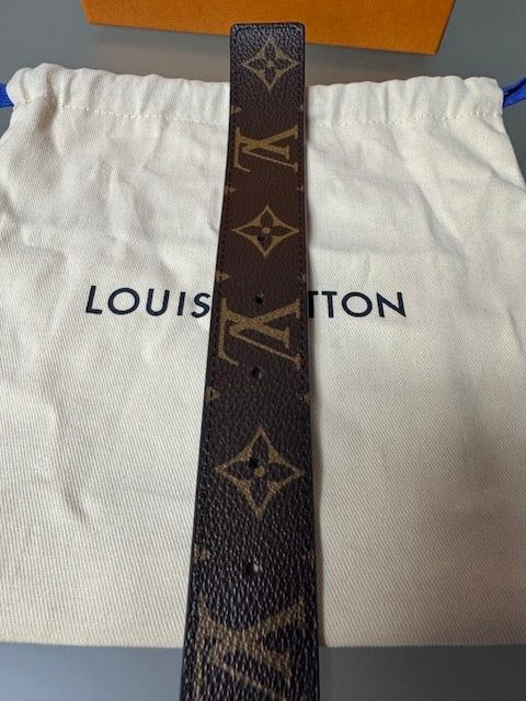 Louis Vuitton LV Initiales Wendegürtel 80 cm Monogram