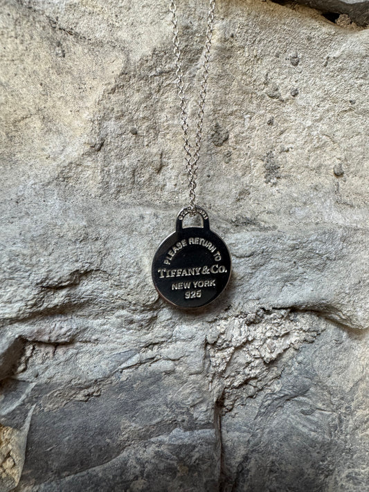 Tiffany Halskette Blue Hearth