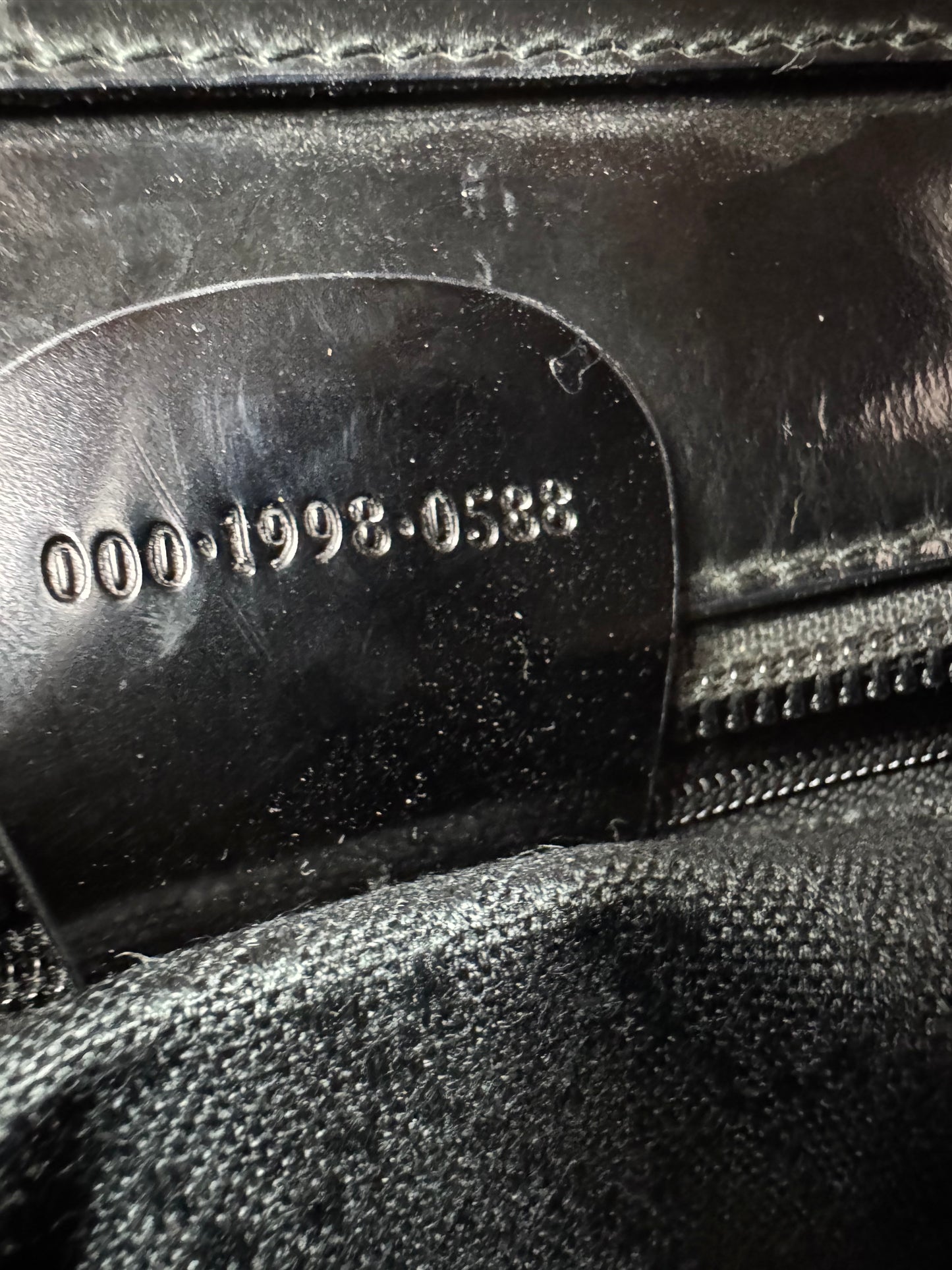 Gucci Bamboo Bullet Handtasche – Schwarz