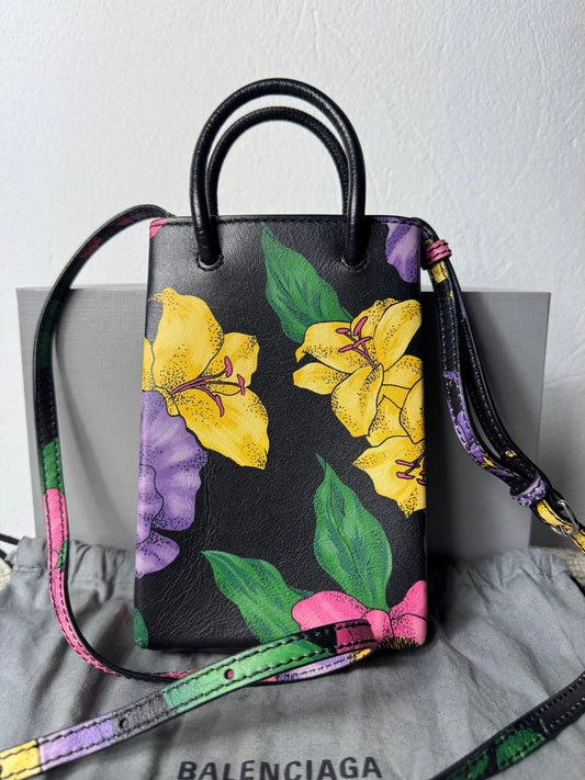 Balenciaga Flora Pouchg Shoulder Bag - BagAffair