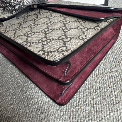 Gucci GG Supreme Medium Dionysus Blooms Bag