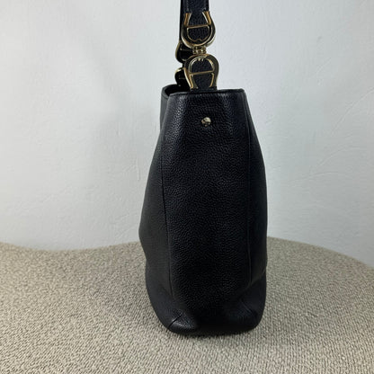Aigner Hobo Bag – Schwarzes Leder
