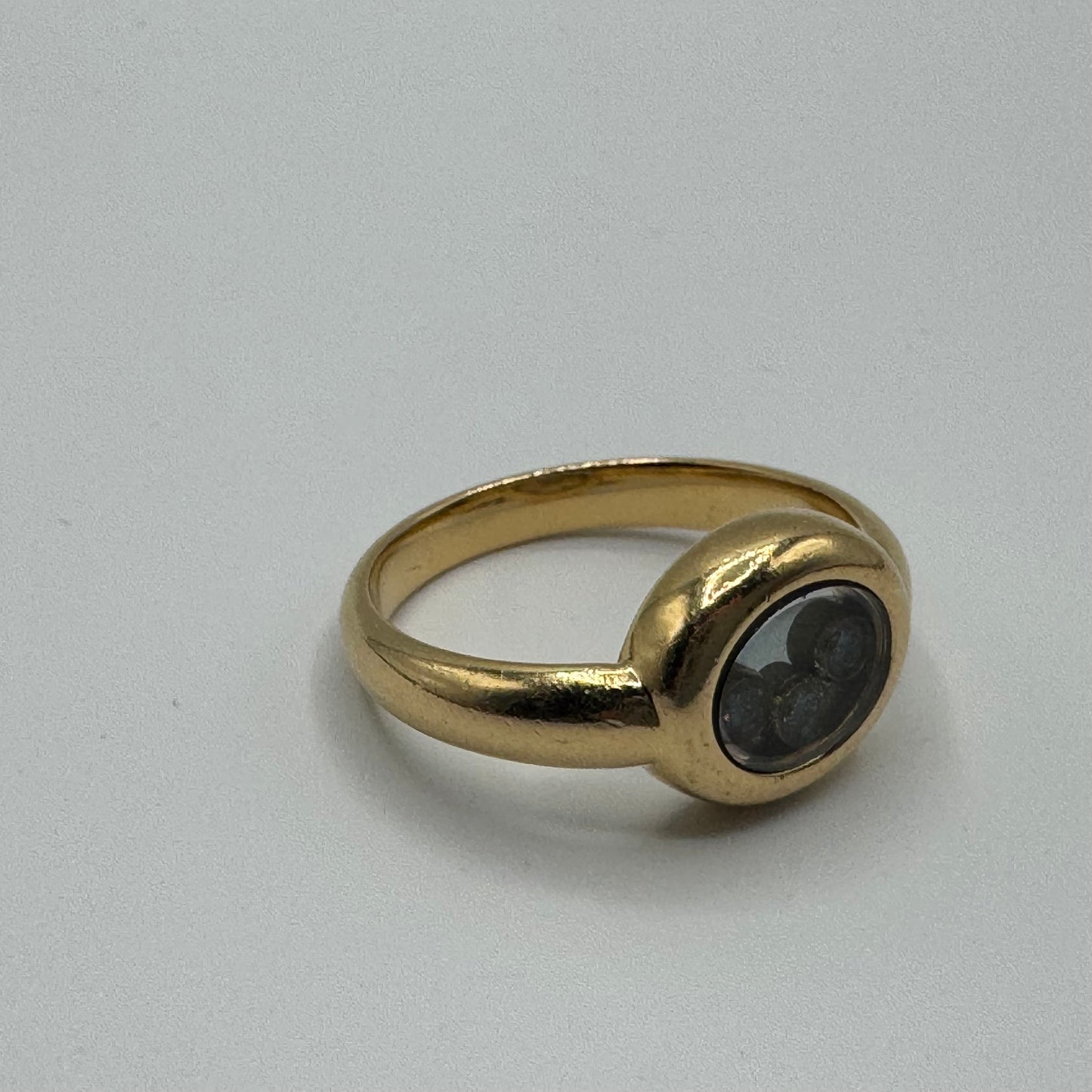 Chopard Happy Diamonds Ring 750 Gold mit 3 Diamanten