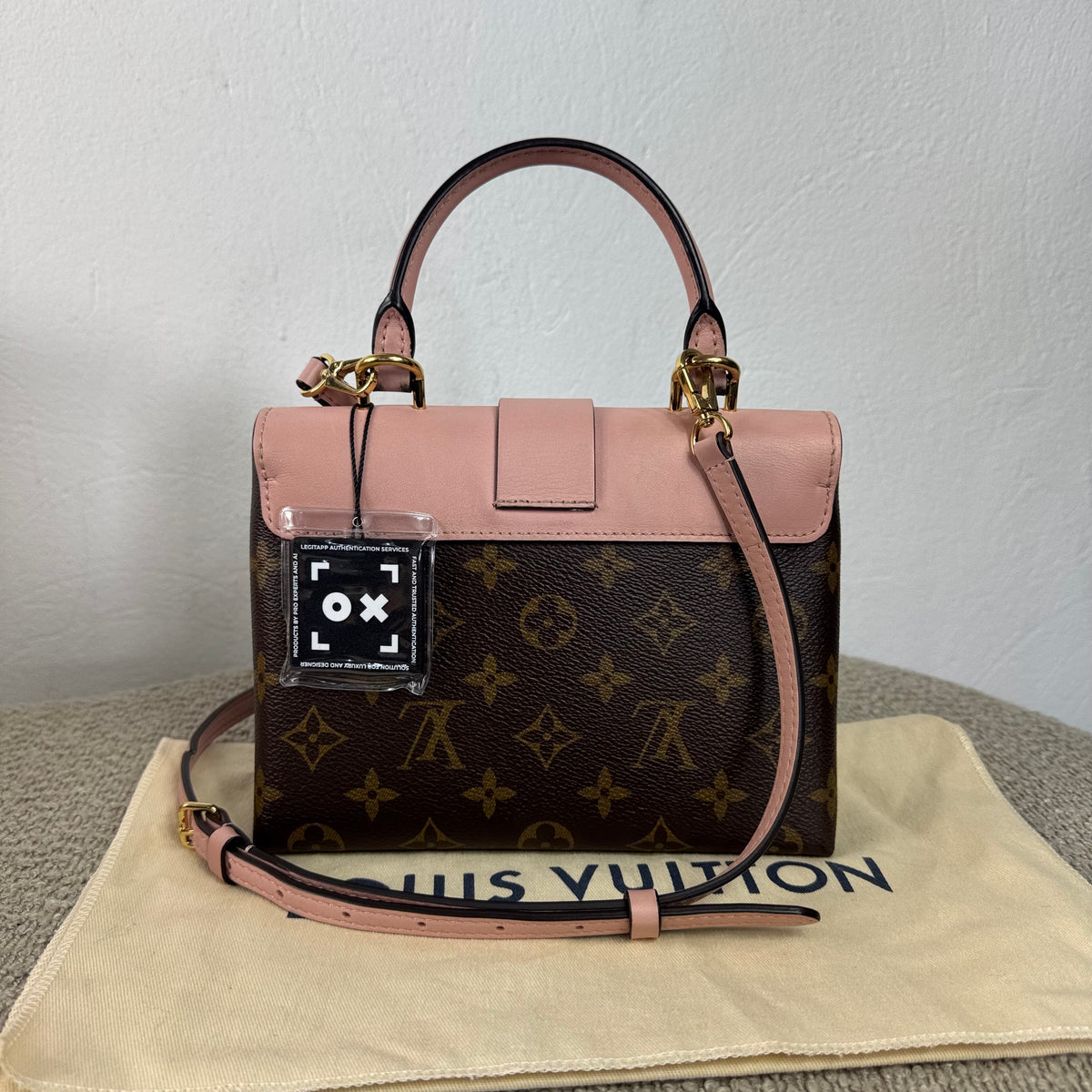 Louis Vuitton Locky BB – Monogram Canvas / Rosa