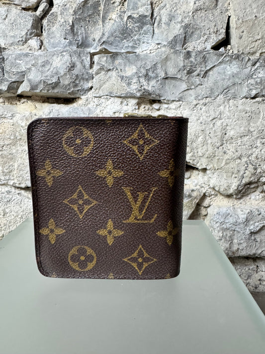 Louis Vuitton Monogram Compact Zip Around Bifold Wallet