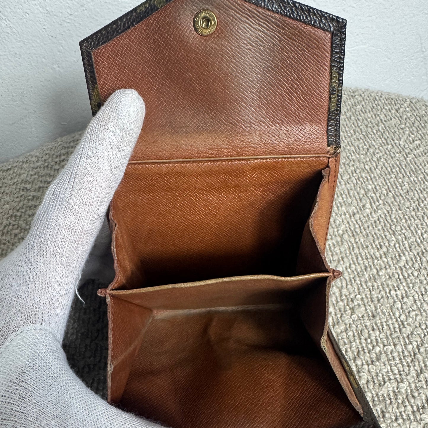 Louis Vuitton Monogram Geldbeutel Trifold