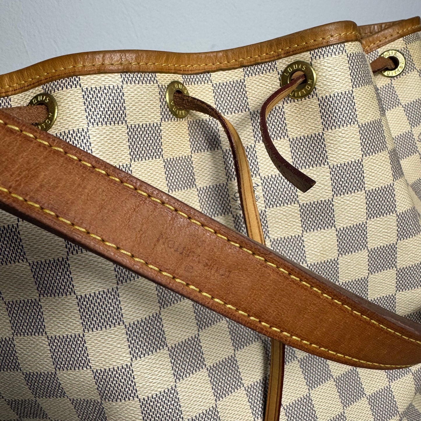 Louis Vuitton Sac Noé Grande Damier Azur