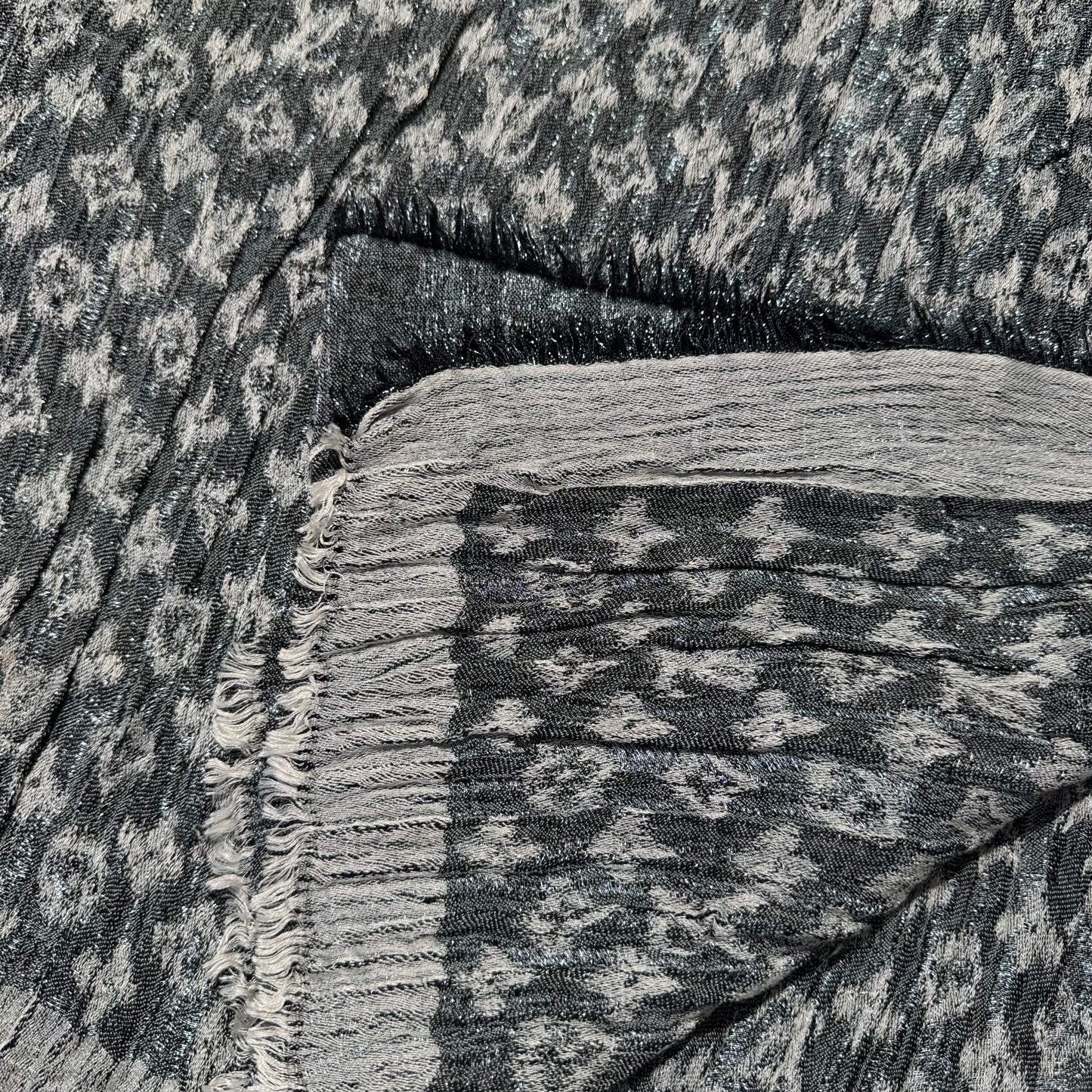 Louis Vuitton Monogram Denim Tuch M71376 Anthrazit