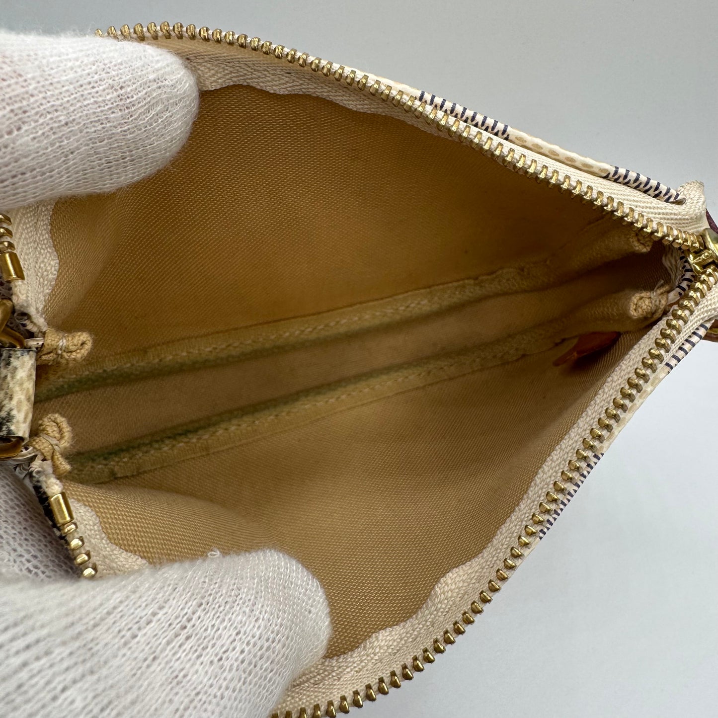Louis Vuitton Mini Pochette Accessoires Damier Azur