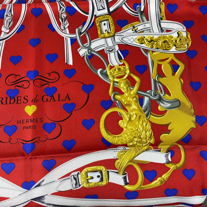 Hermès Carré 90 „Brides de Gala LOVE“ – Seidentuch Sonderedition