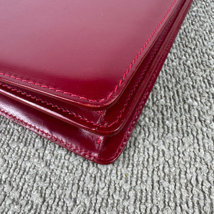 BVLGARI Limited Edition Handtasche – Rotes Leder – Nr. 228/888