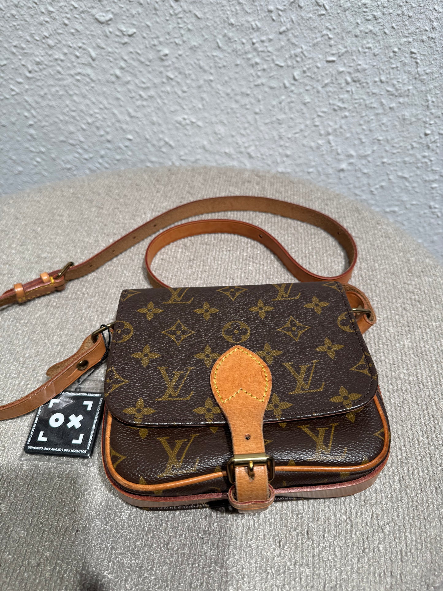 Louis Vuitton Cartouchière PM Schultertasche – Monogram