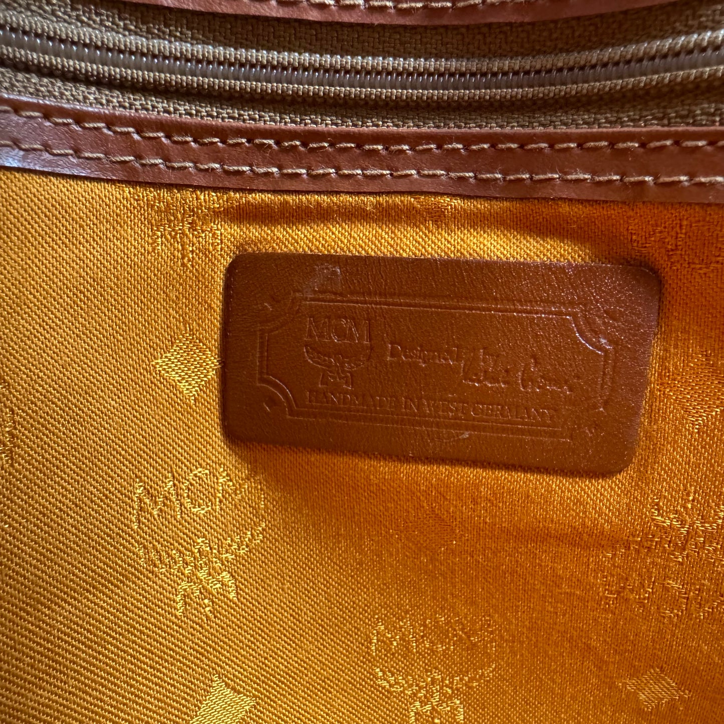 MCM Travel Bag – Visetos Vintage – Handmade in West Germany
