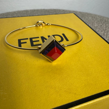 Fendi „Color Block“ Armreif Größe M