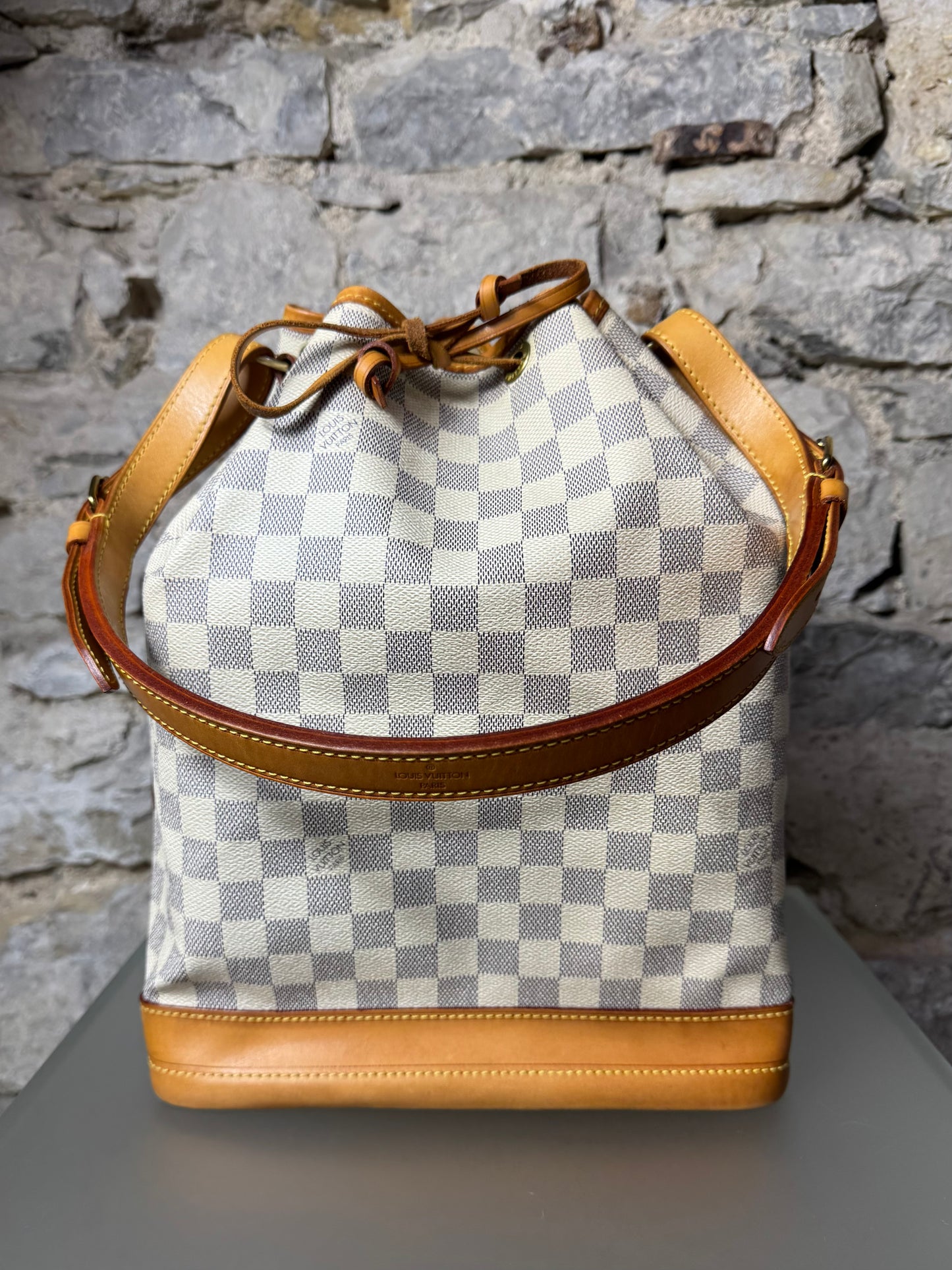 Louis Vuitton Sac Noé Grande – Damier Azur