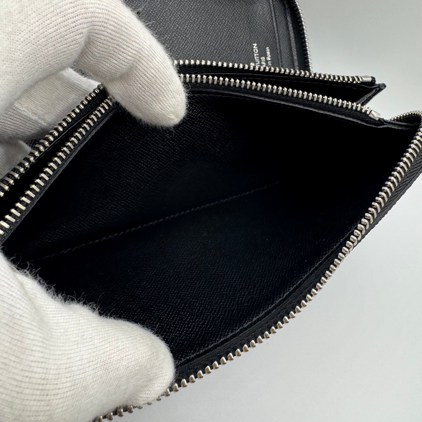 Louis Vuitton Zippy Geldbörse Horizontal – Damier Graphite
