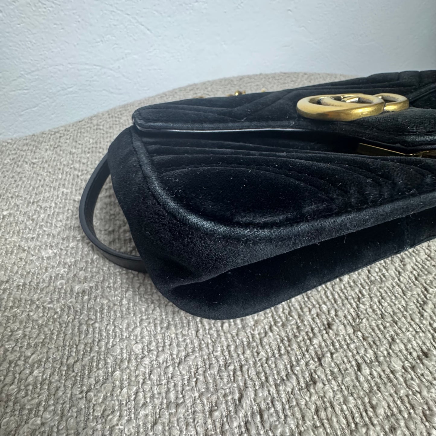 Gucci GG Marmont Samt Tasche