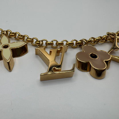 Louis Vuitton Fleur de Monogram Taschenschmuck mit Kette