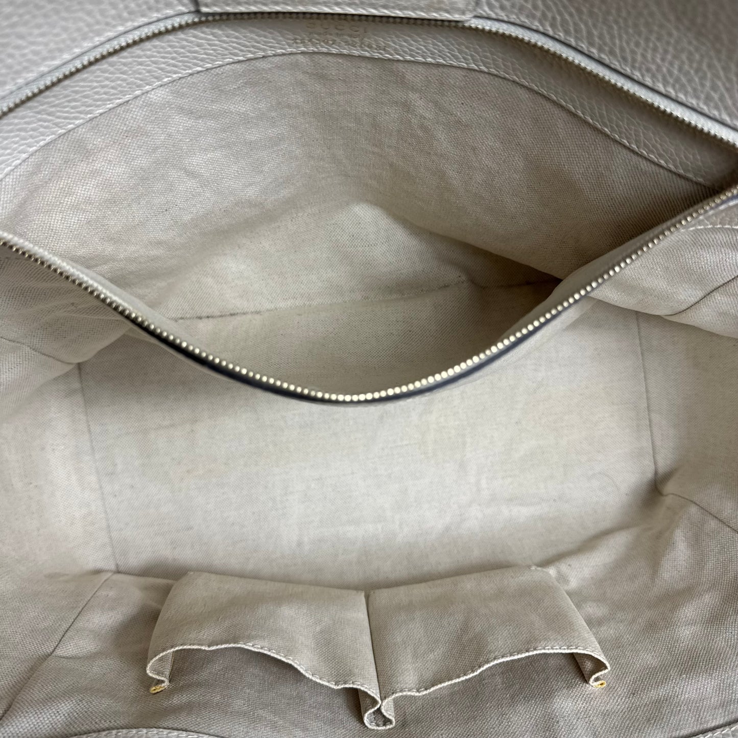 Gucci Swing Medium Tote Beige / Off-White