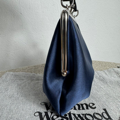 Vivienne Westwood Granny Frame Purse Blau