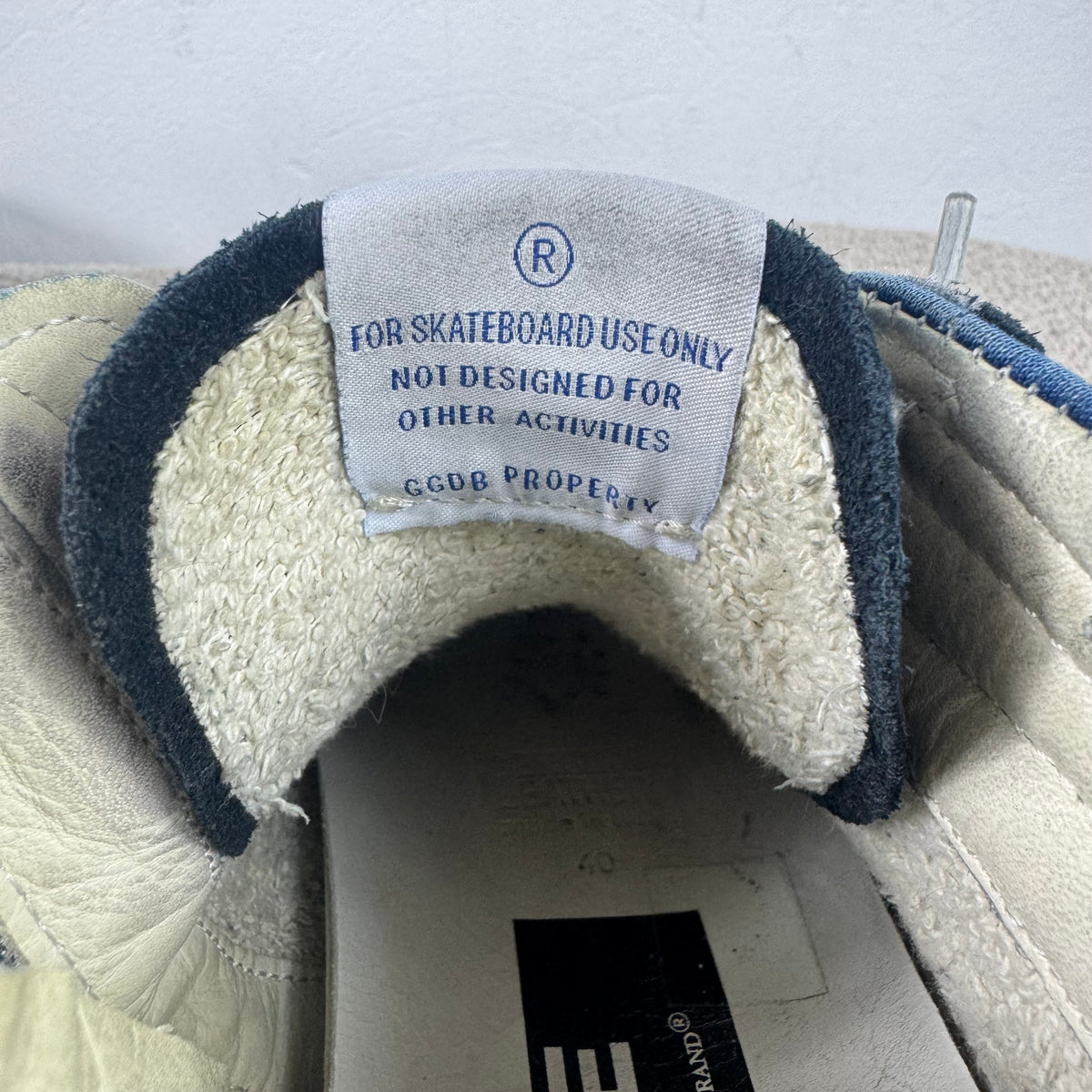 Golden Goose High-Top Sneaker – Blau/Schwarz – Größe 38