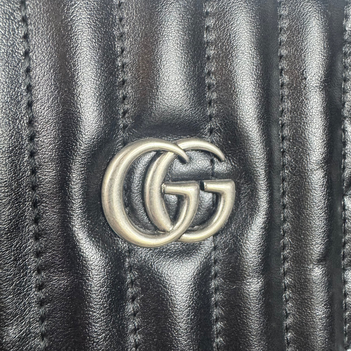 Gucci GG Marmont Matelassé Shopper – Schwarz
