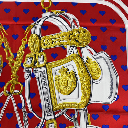 Hermès Carré 90 „Brides de Gala LOVE“ – Seidentuch Sonderedition