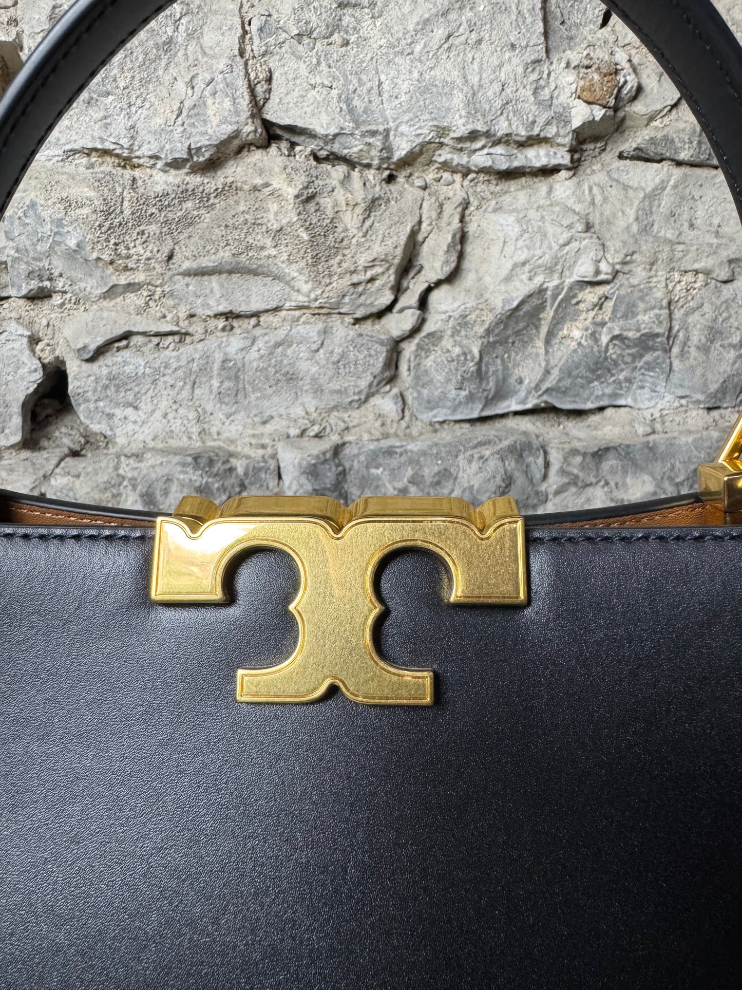 Tory Burch Eleanor Henkeltasche – Schwarz