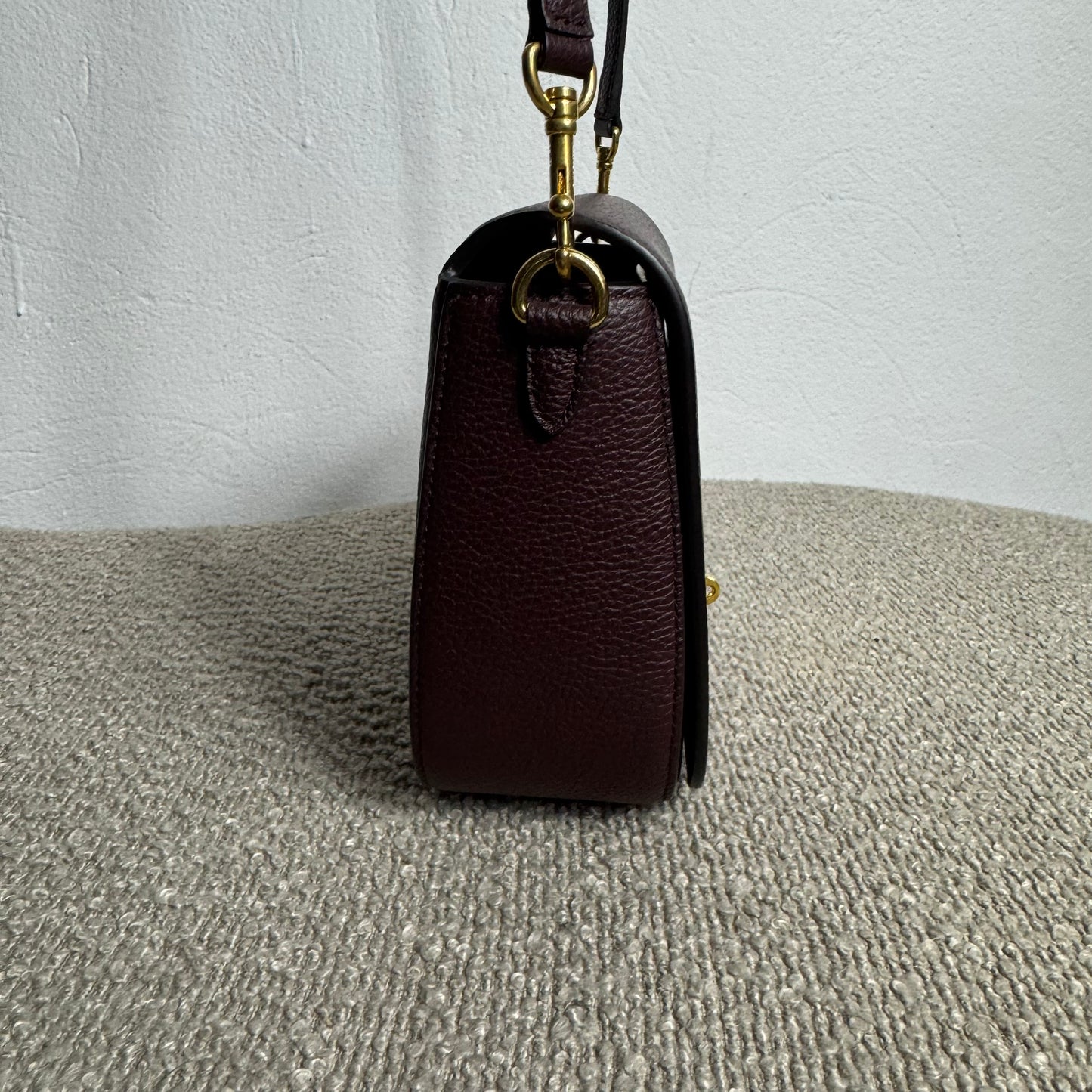 Mulberry Small Darley Satchel – Bordeaux