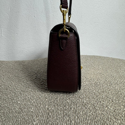 Mulberry Small Darley Satchel – Bordeaux