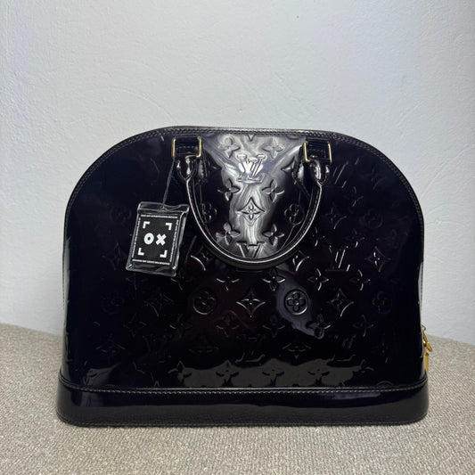Louis Vuitton Alma MM – Vernis Bordeaux