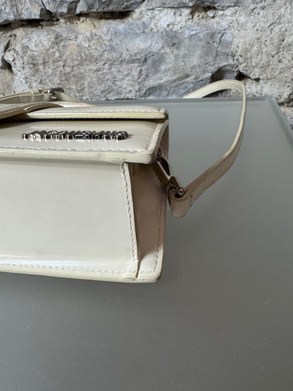 Jacquemus Le Bambino – Lackleder Weiß