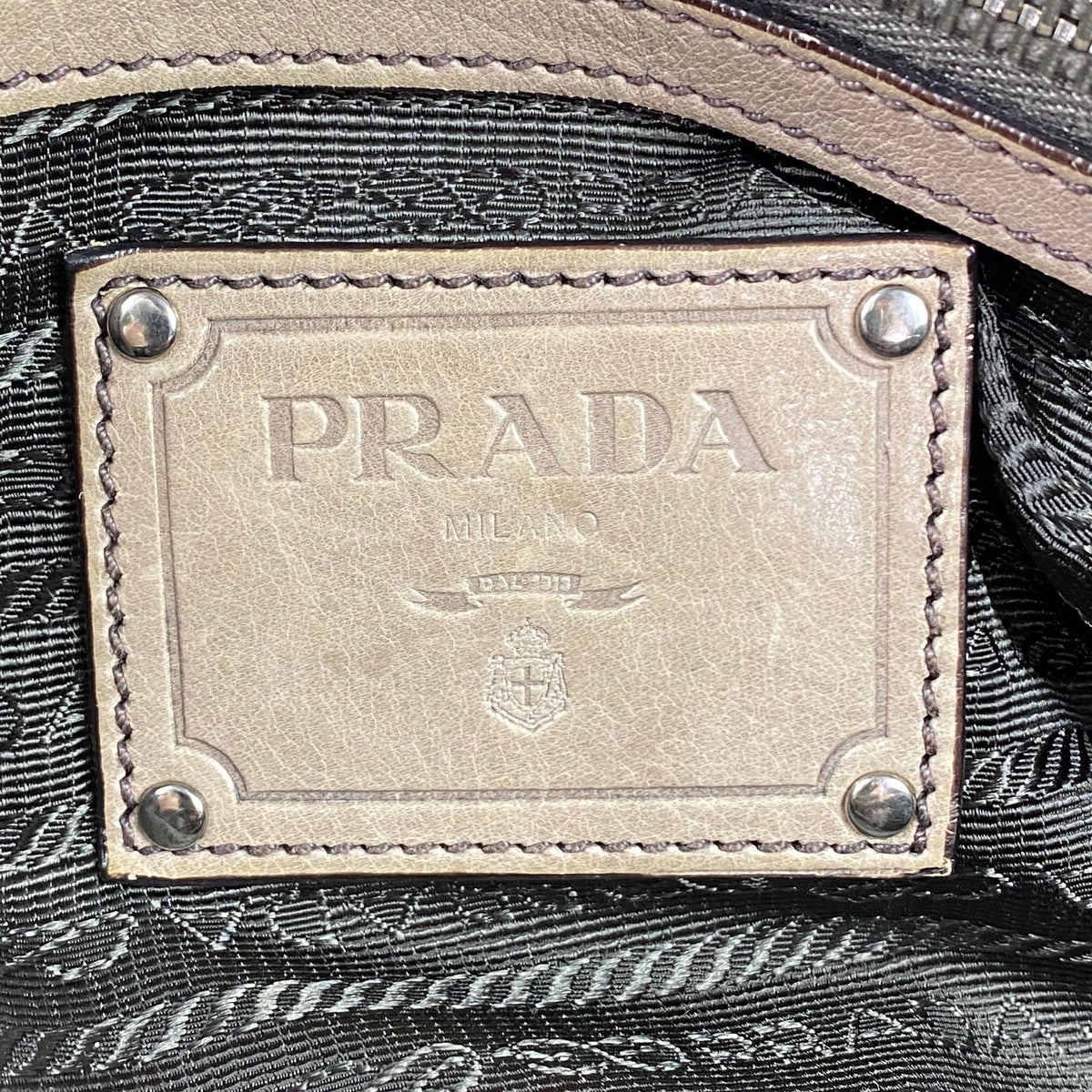 Prada Ombré Tasche – Braun / Schwarz