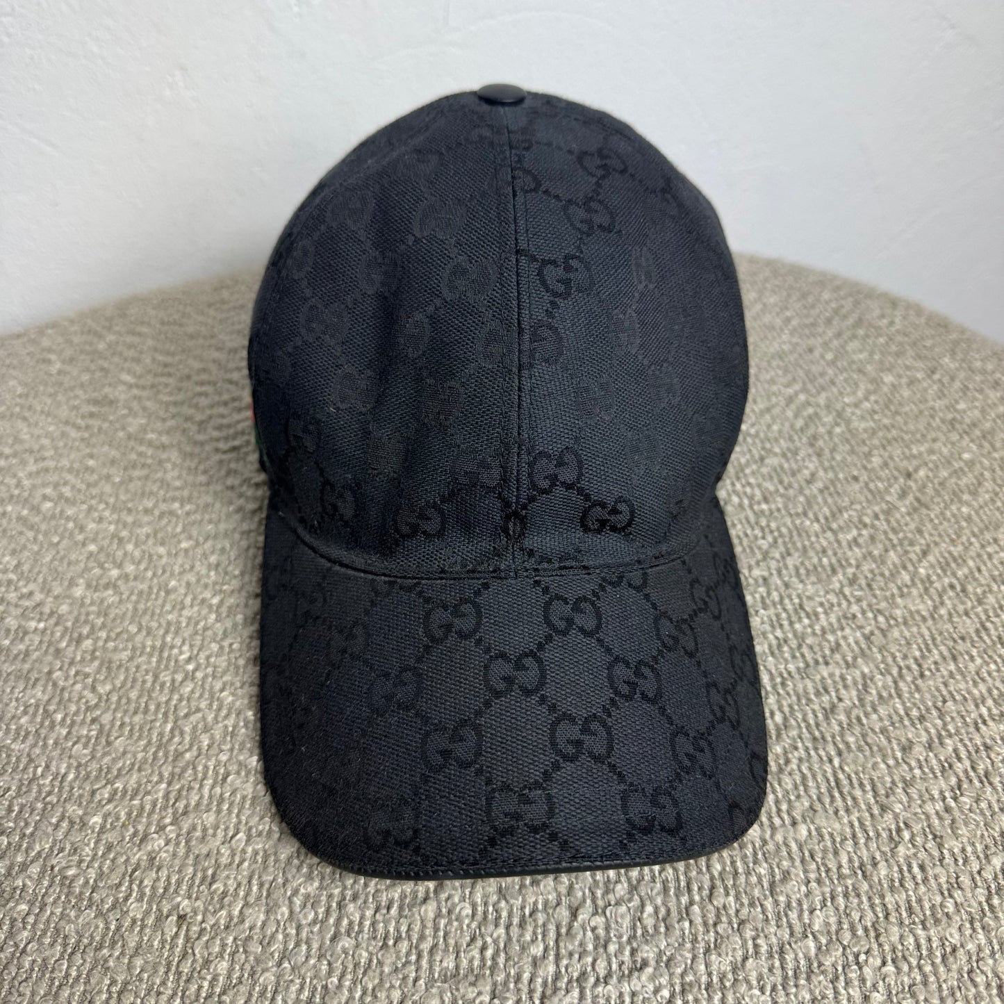 Gucci Original GG Canvas Baseballkappe Schwarz Gr. M