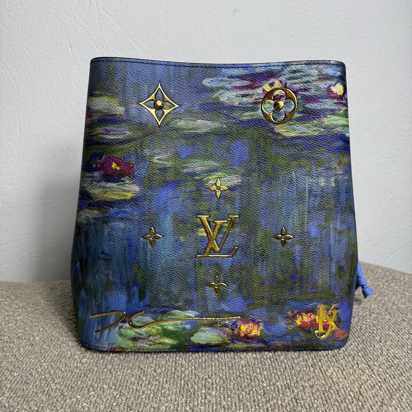 Louis Vuitton Masters Collection Monet Water Lilies NéoNoé MM