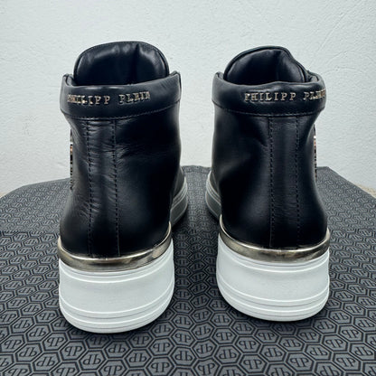 Philipp Plein High Top Skull Sneaker – Schwarz Gr. 38