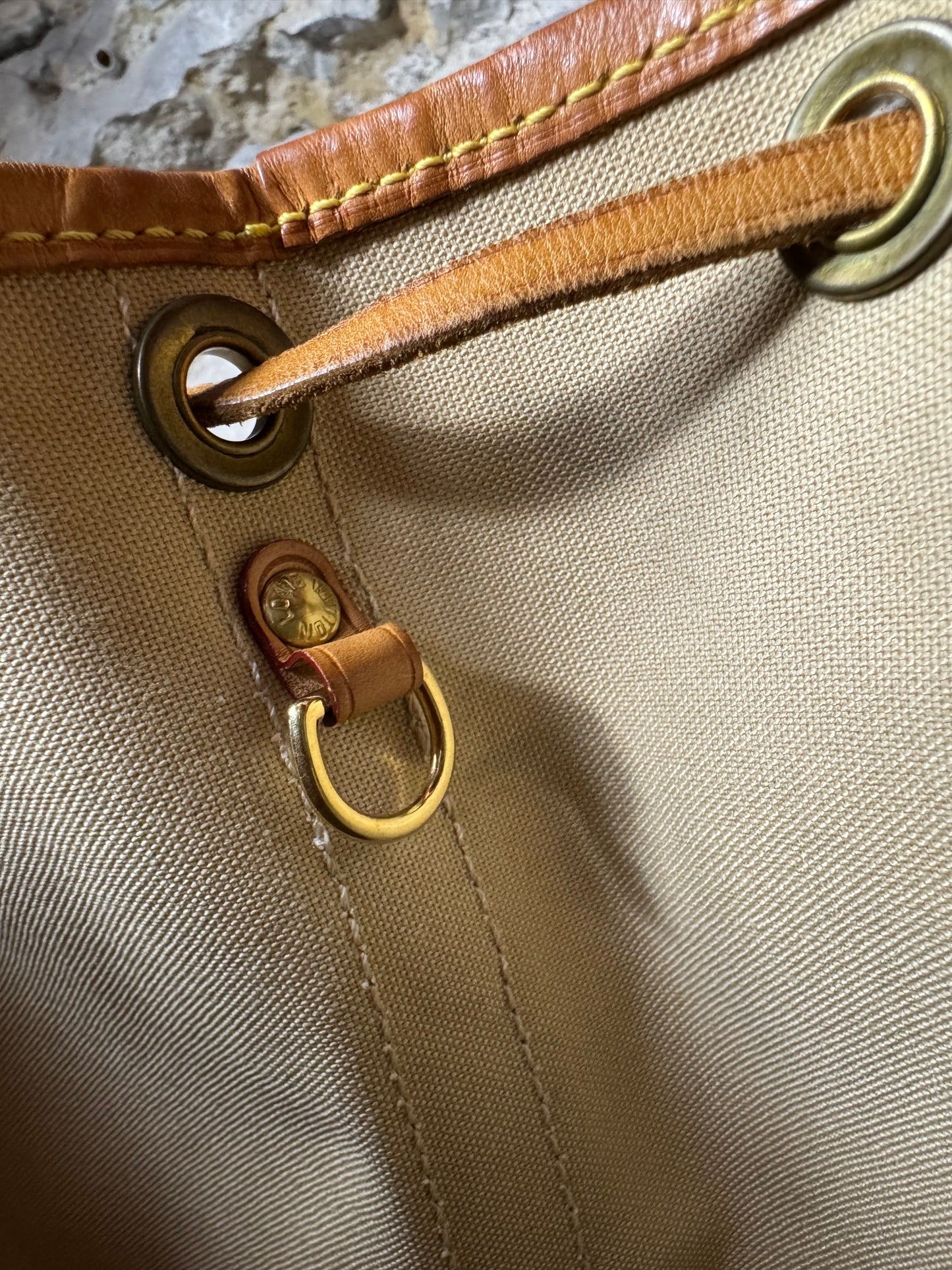 Louis Vuitton Sac Noé Grande – Damier Azur