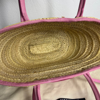 Jacquemus „Die Soli“ Korbtasche Pink