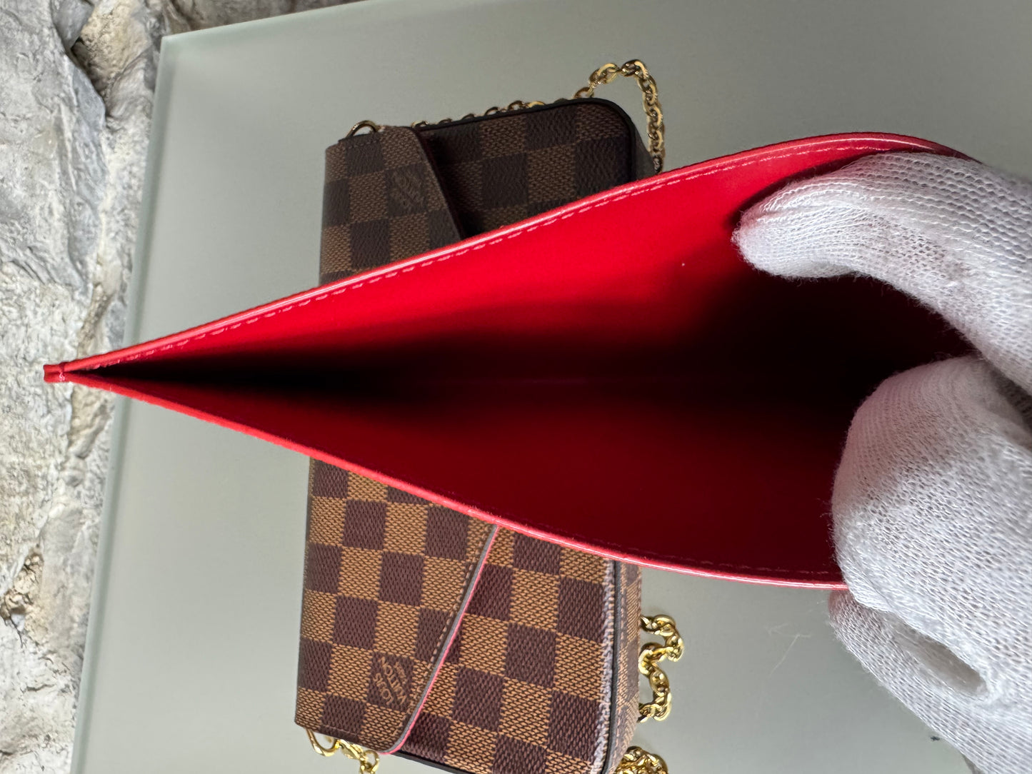 Louis Vuitton Félicie Damier Ebene