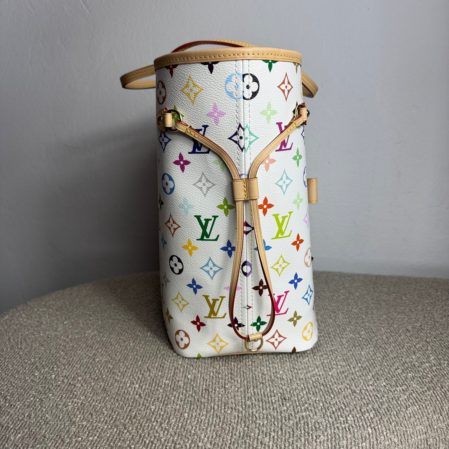 Louis Vuitton x Takashi Murakami Neverfull MM – Monogram Multicolore Re-Edition 2025/2026