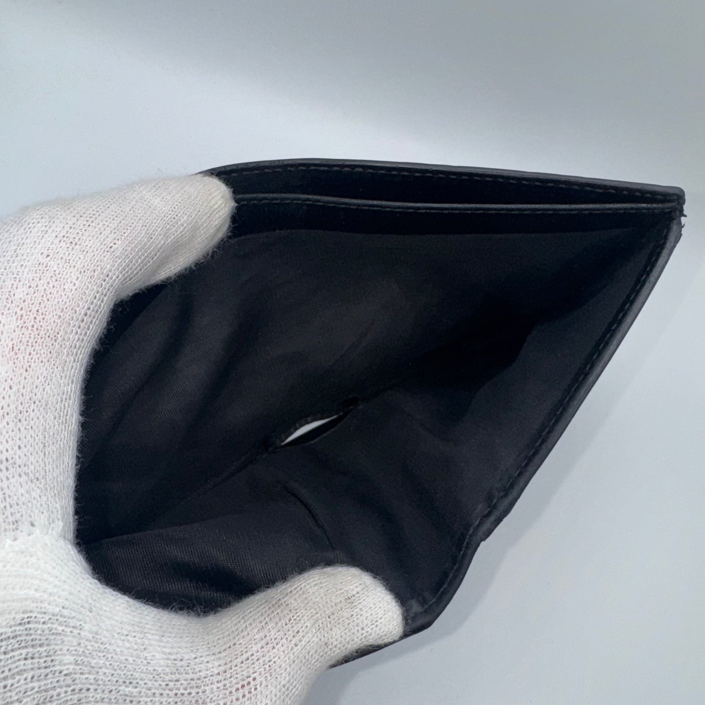 Gucci Signature Guccissima Leder Portemonnaie – Schwarz