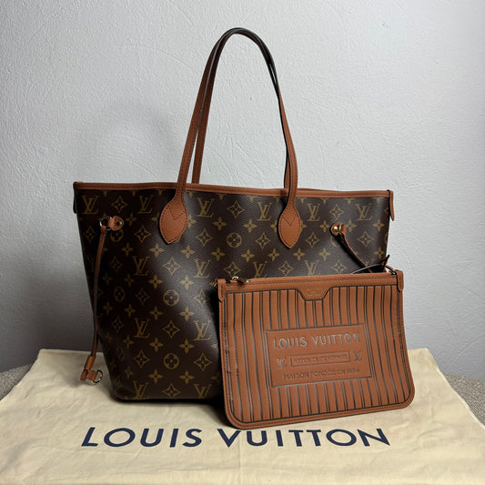 Louis Vuitton Neverfull Inside Out MM – Tan