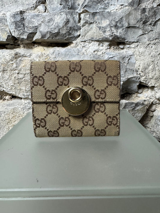Gucci Vintage GG Canvas Geldbeutel