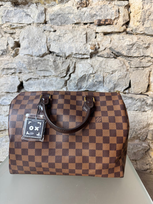 Louis Vuitton Speedy 30 Damier Ebene