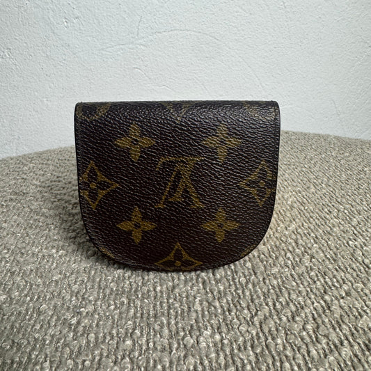 Louis Vuitton Monogramm Geldbeutel Monnaie Gousset