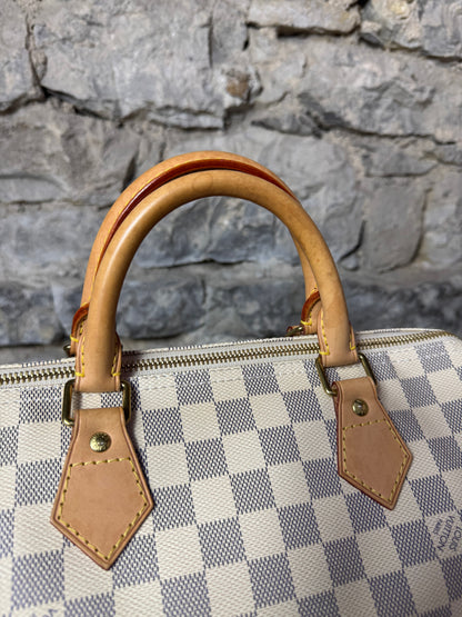 Louis Vuitton Speedy 30 Azur Damier