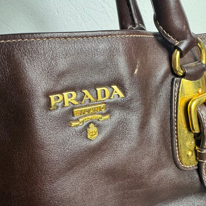 Prada Vitello Daino Tote – Leder