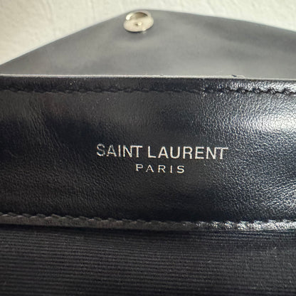 Saint Laurent Loulou Rucksack Matelassé-Leder Schwarz