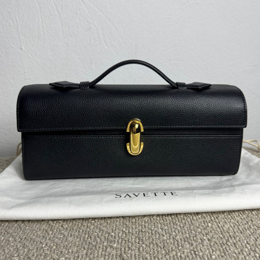 Savette "Symmetry Slim" Pochette Schwarz