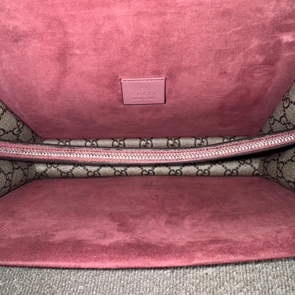 Gucci GG Supreme Medium Dionysus Blooms Bag